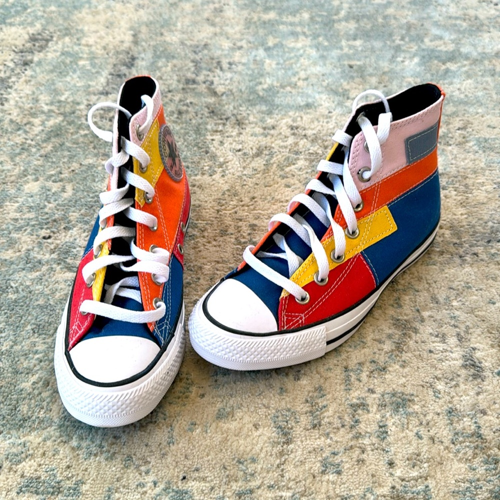 Color Block Converse